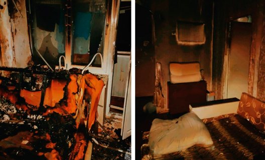 Азов: сегодня ночью при пожаре погибли мать и сын