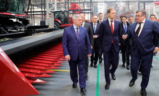 Дон: новый тракторный завод открыли в Ростове-на-Дону
