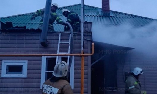В селе Александровка Азовского района в огне погибли сын и мать